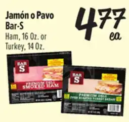 El Super Ham, 16 Oz. or Turkey, 14 Oz offer