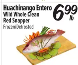 El Super Wild Whole Clean Red Snapper offer