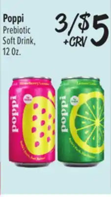 El Super Poppi Prebiotic Soft Drink offer