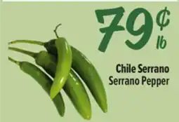 El Super Serrano Pepper offer