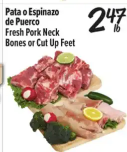 El Super Fresh Pork Neck Bones or Cut Up Feet offer