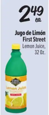 El Super First Street Lemon Juice offer
