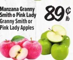 El Super Granny Smith or Pink Lady Apples offer