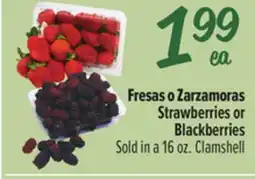 El Super Strawberries or Blackberries offer