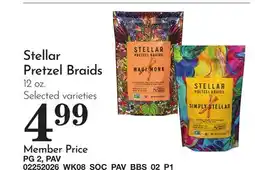Pavilions Stellar Pretzel Braids offer
