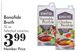 Pavilions Bonafide Broth offer