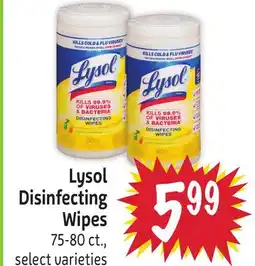 Foodmaxx Lysol Disinfecting Wipes offer