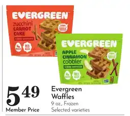 Pavilions Evergreen Waffles offer