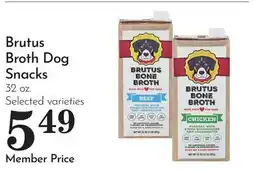 Pavilions Brutus Broth Dog Snacks offer