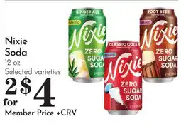Pavilions Nixie Soda offer