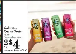 Pavilions Caliwater Cactus Water offer