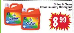 Foodmaxx Shine & Clean Color Laundry Detergent offer