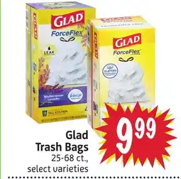 Foodmaxx Glad Trash Bags offer