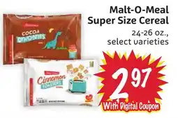 Foodmaxx Malt-O-Meal Super Size Cereal offer