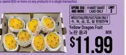 Hmart Yellow Dragon Fruit offer