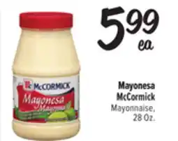 El Super Fresh McCormick Mayonnaise offer