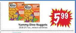 Foodmaxx Yummy Dino Nuggets offer