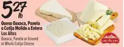 El Super Fresh Los Altos Oaxaca, Panela or Ground or Whole Cotija Cheese offer