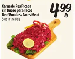El Super Fresh Beef Boneless Tacos Meat offer