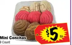 Superior Grocers Mini Conchas offer