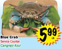 Superior Grocers Blue Crab offer