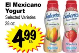 Superior Grocers El Mexicano Yogurt offer