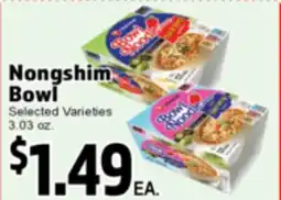 Superior Grocers Nongshim Bowl offer