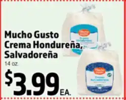 Superior Grocers Mucho Gusto Crema Hondureña, Salvadoreña offer