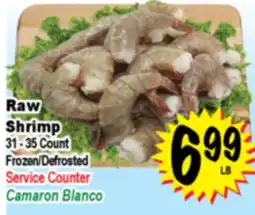 Superior Grocers Raw Shrimp offer