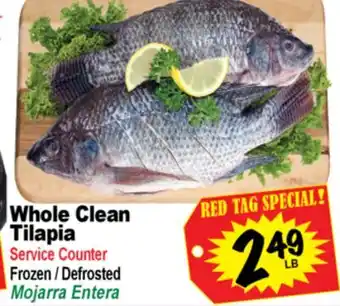 Superior Grocers Whole Clean Tilapia offer
