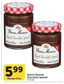Vons Bonne Maman Chocolate Spread offer