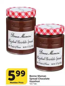 Vons Bonne Maman Spread Chocolate Hazelnut offer