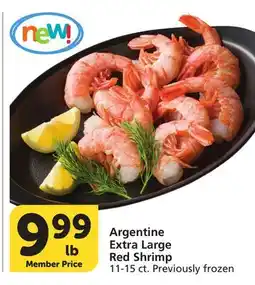 Vons Argentine Extra Large Red Shrimp offer