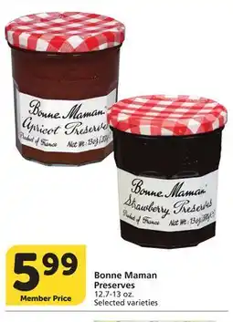 Vons Bonne Maman Preserves offer