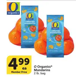 Vons O Organics Mandarins offer