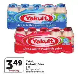Vons Yakult Probiotic Drink offer