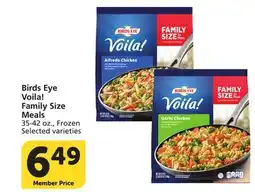 Vons Birds Eye Voila! Family Size Meals offer