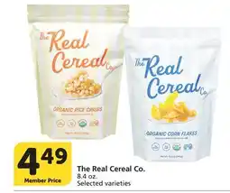 Vons The Real Cereal Co offer
