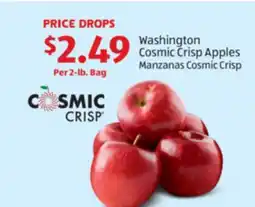 Aldi Washington Cosmic Crisp Apples Manzanas Cosmic Crisp offer