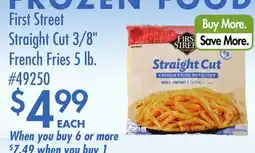 Smart & Final First Street Straight Cut 3/8 French Fries offer