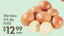 Smart & Final Yellow Onions offer