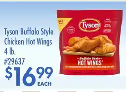 Smart & Final Tyson Buffalo Style Chicken Hot Wings offer