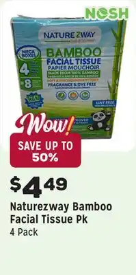 Grocery Outlet Bamboo Facial Tissue Pk offer