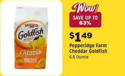 Grocery Outlet Cheddar Goldfish offer