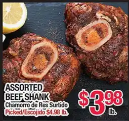 Torres Supermercado ASSORTED BEEF SHANK offer
