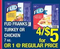 Torres Supermercado FUD FRANKS offer