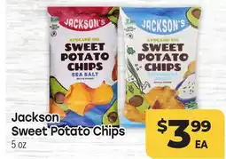 Tony’s Fresh Market Jackson Sweet Potato Chips offer