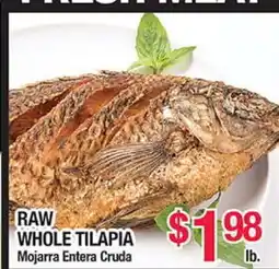 Torres Supermercado RAW WHOLE TILAPIA offer