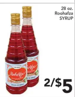 Pete's Fresh Market 28 oz. Roohafza SYRUP offer
