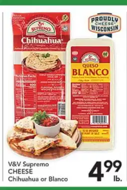 Pete's Fresh Market V&V Supremo CHEESE offer